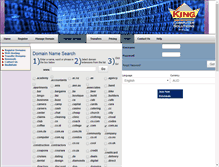 Tablet Screenshot of domains.kingcomputer.com.au